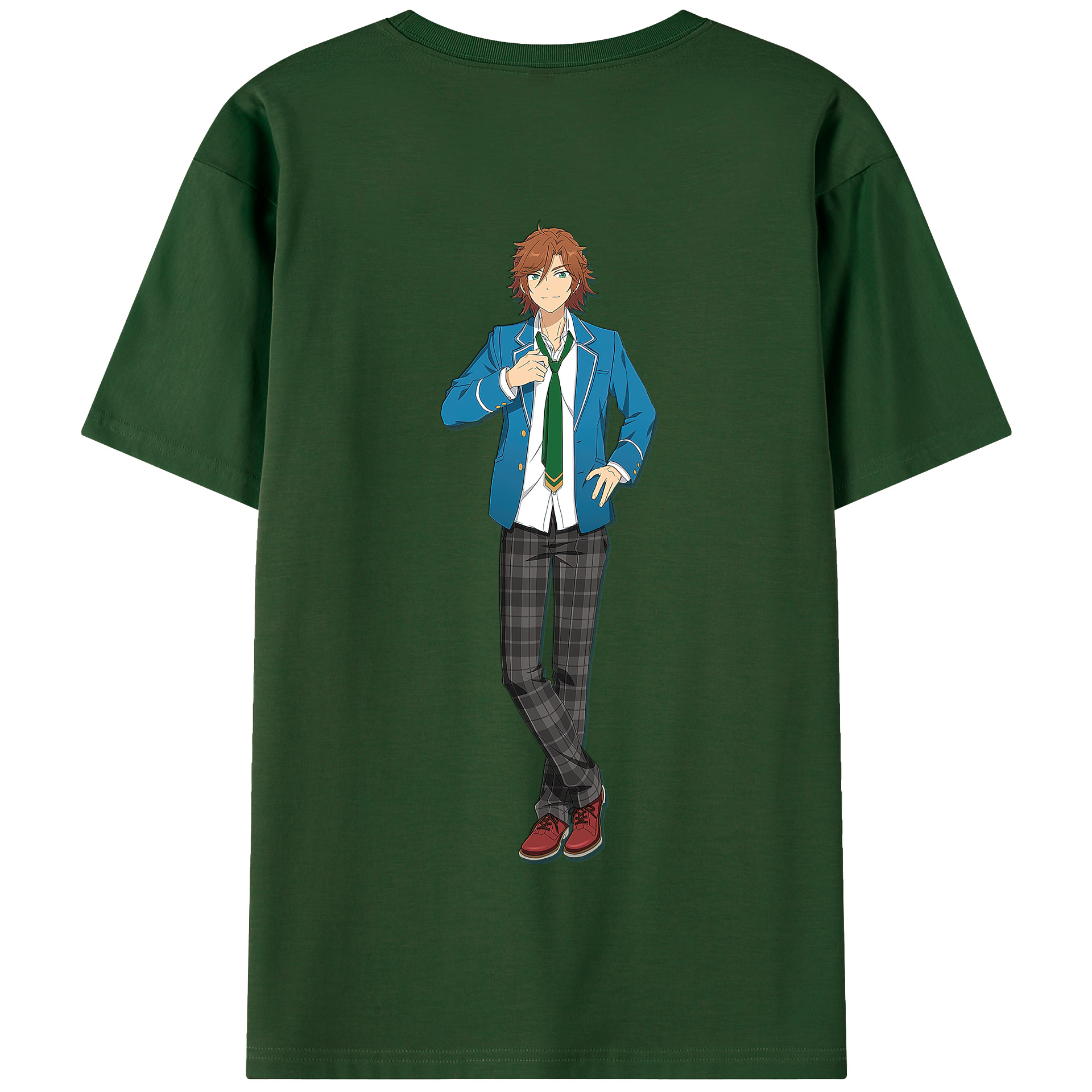 （画像用） あんさんぶるスターズ! Ensemble Stars 綿100％半袖Tシャツ（背面プリント）